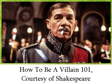 How to be a villain 101