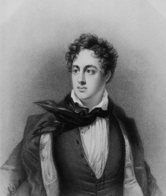 Byron's unkempt hair and dark poetry inspired countless young men to do the same. 